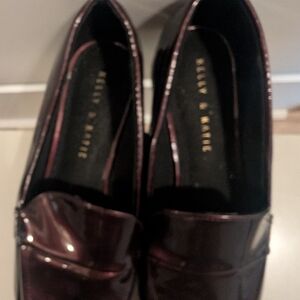 Kelly & Katie Deep Burgundy Flats